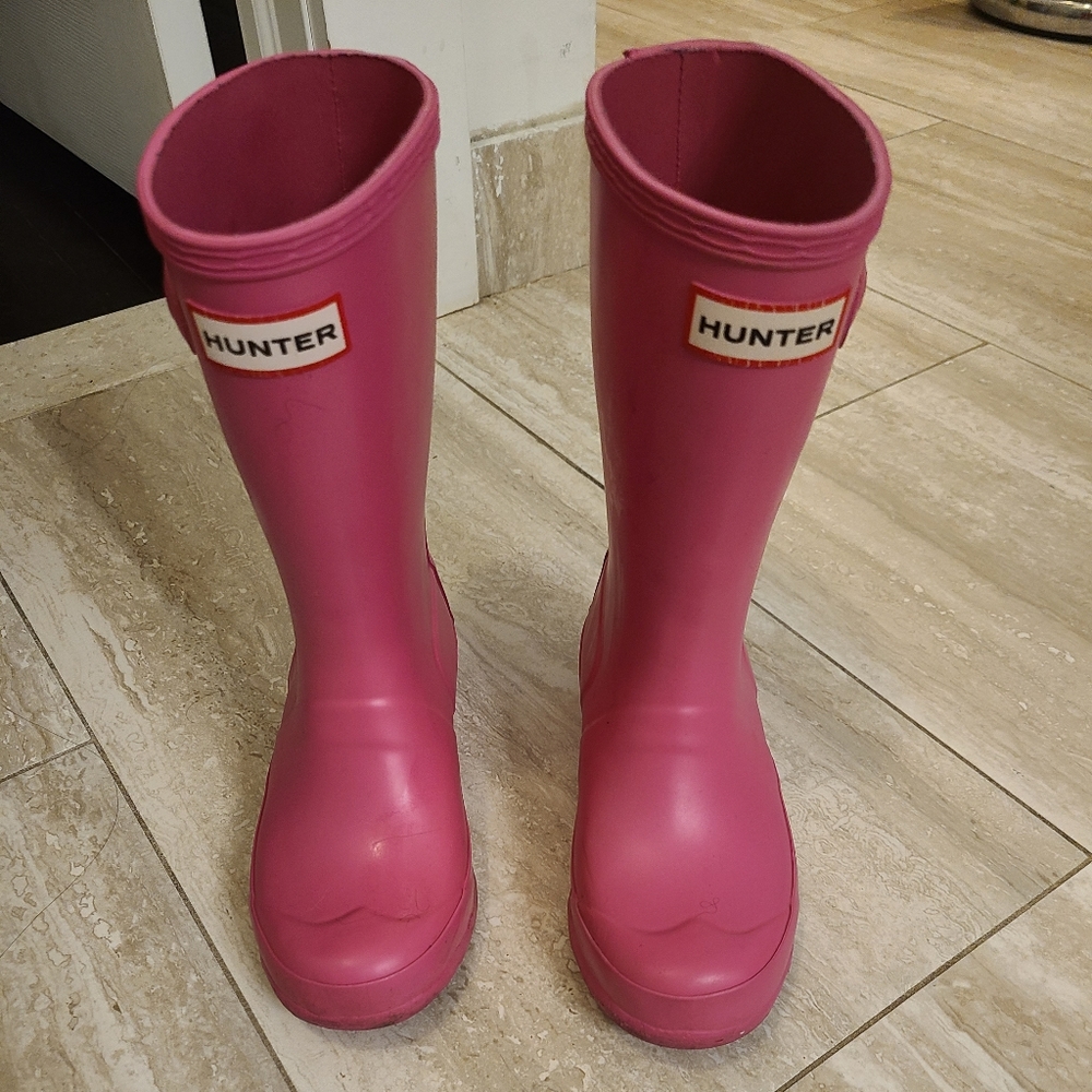 Girls Hunter Rain boots (Wellingtons)